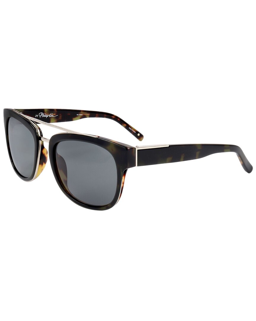 3.1 Phillip Lim Phillip Lim By Linda Farrow Women's Pl144 54mm Sunglasses In Gray
