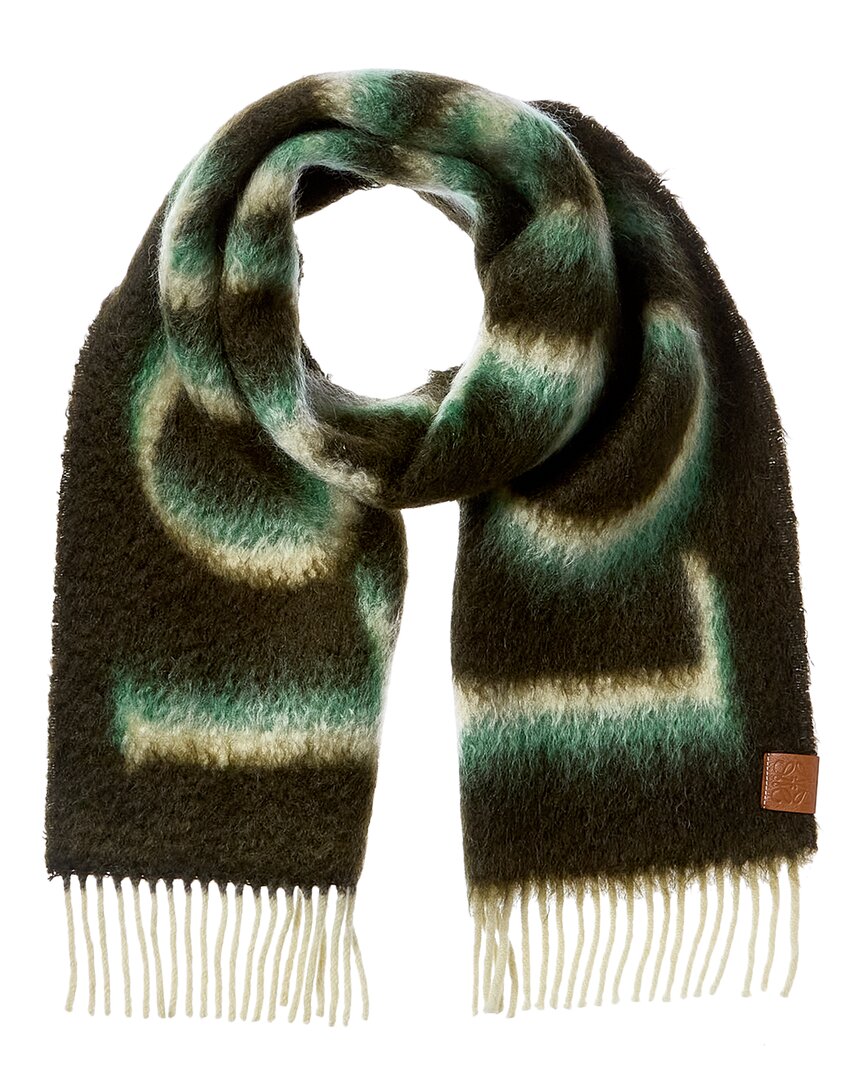 LOEWE LOEWE WOOL & MOHAIR-BLEND SCARF
