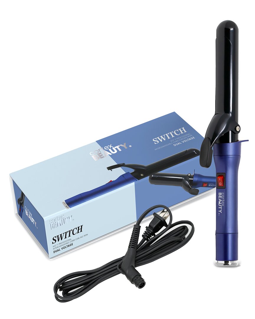 Cortex Beauty Travel Perfect Switch Professional Interchangeable Cord Curling Iron