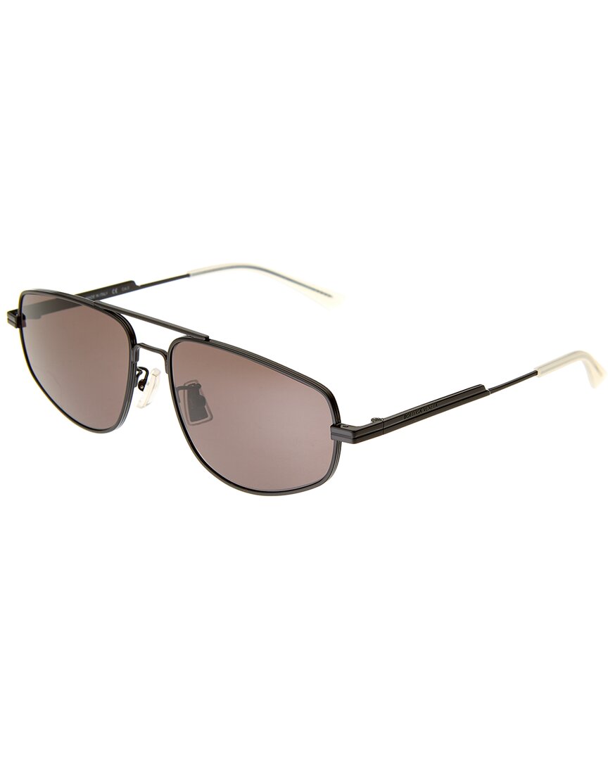 Shop Gucci Bottega Veneta Women's 59mm Sunglasses In Black