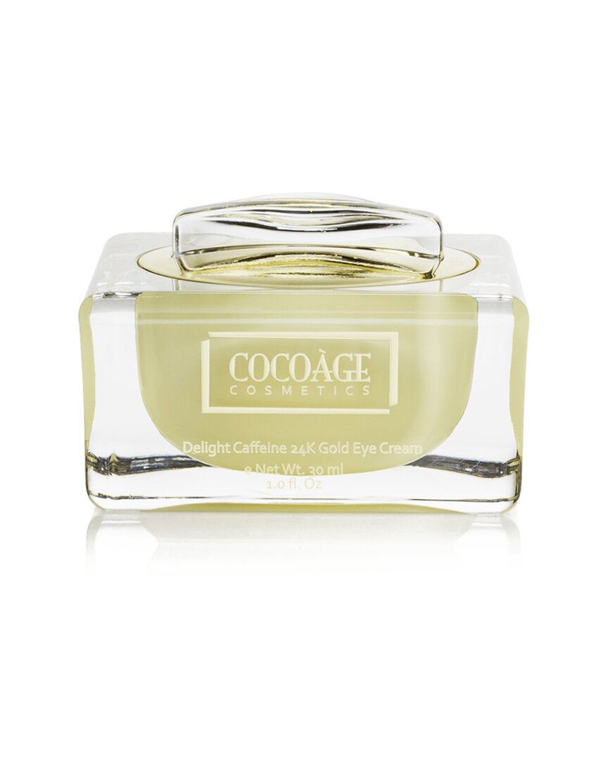 Cocoage Coco Age Cosmetics 1oz Concentrated 24k Gold Caffeine Eye Cream
