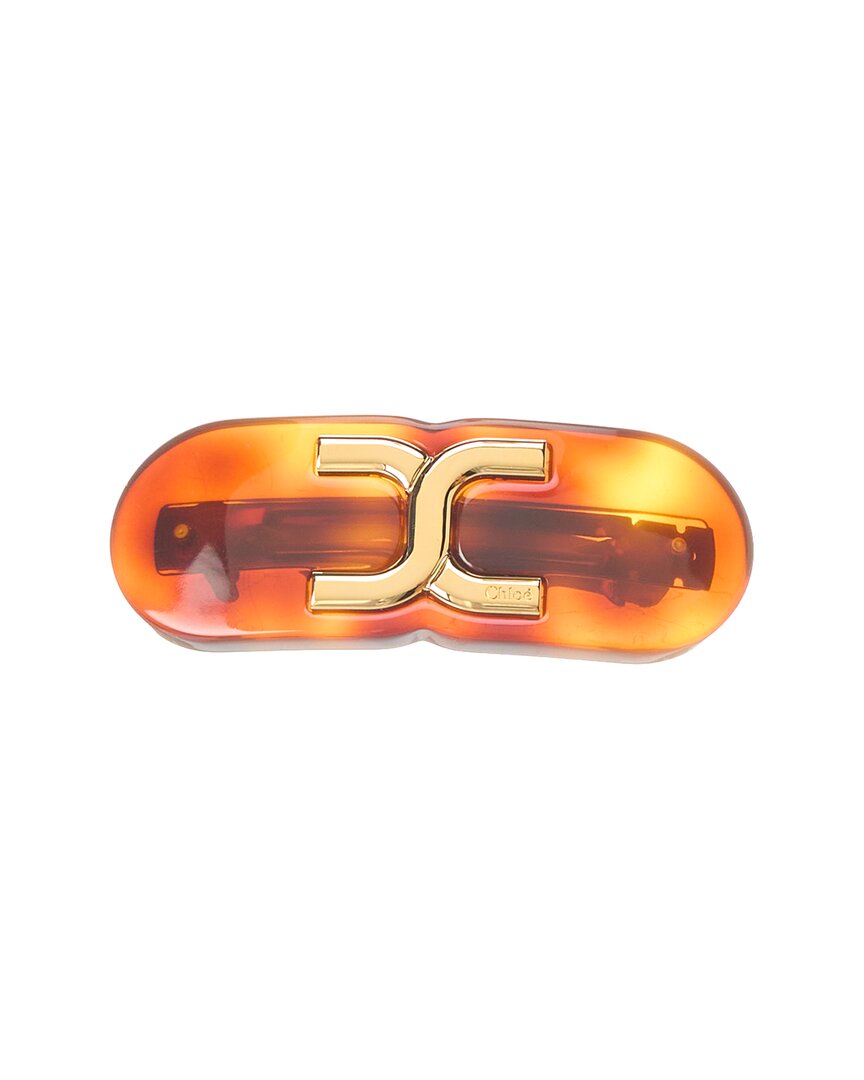 Chloé Marcie Hair Clip In Brown