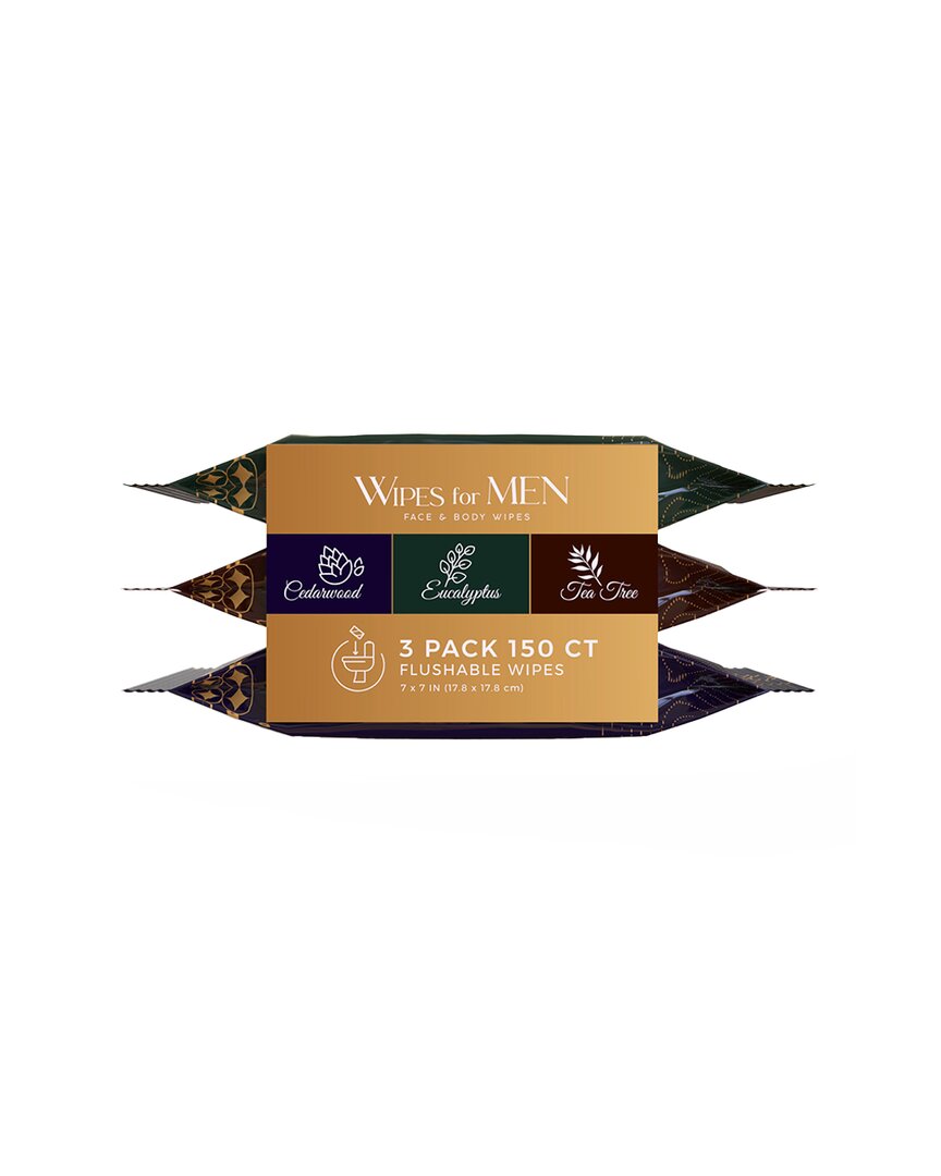Pursonic Men's Assorted Face & Body Wipes