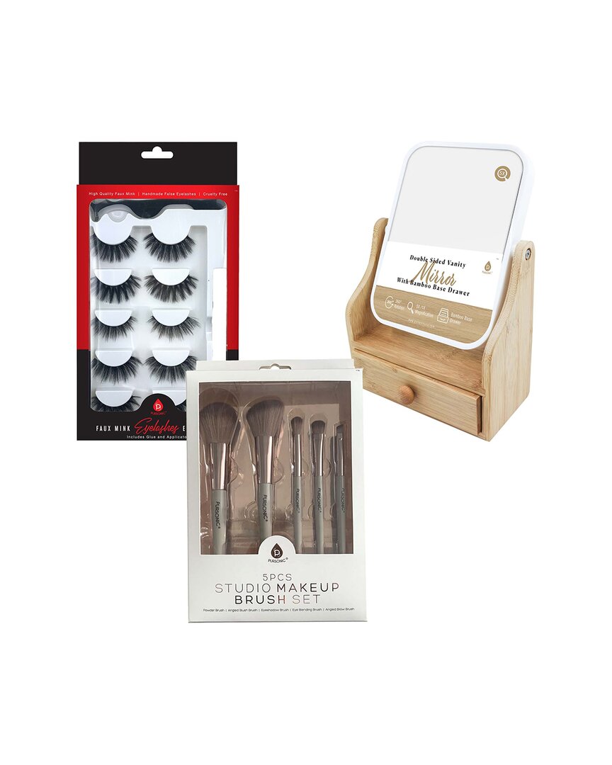 Pursonic Glamour Essentials Bundle 3 Piece Set