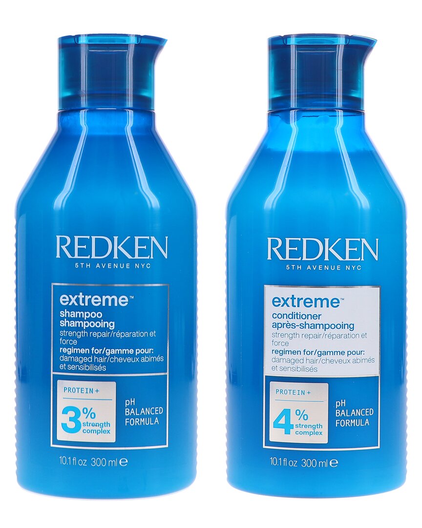 Redken Unisex 10oz Extreme Shampoo & Conditioner Combo In White