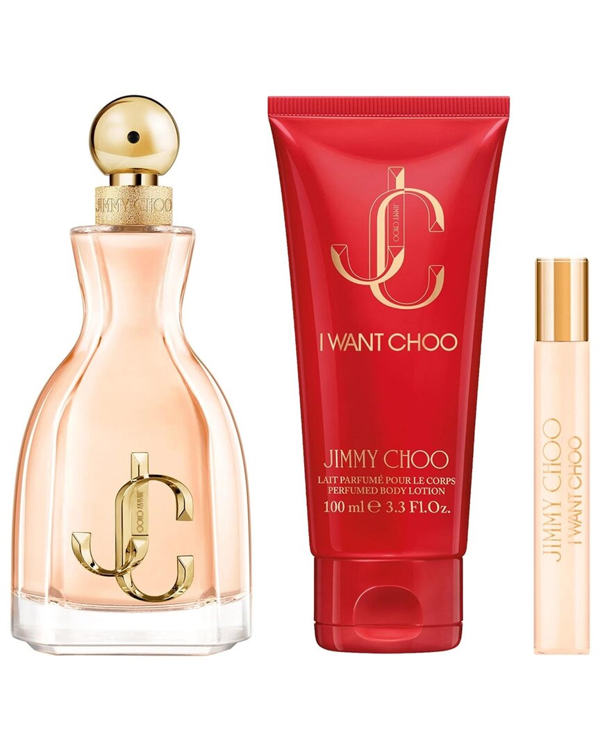 Jimmy Choo Women's 3.3oz I Want Choo 3pc Set