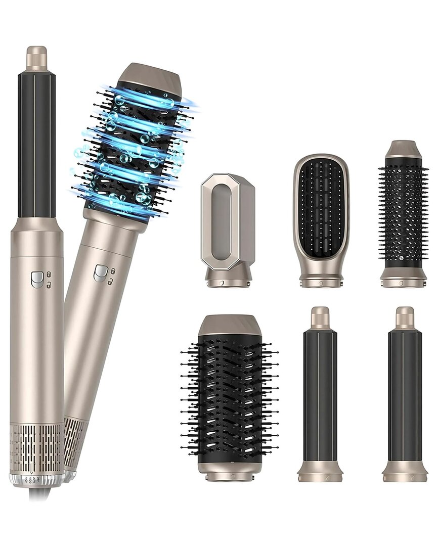Vysn Luxeair 6‑in‑1 Rotating Hairdryer Brush