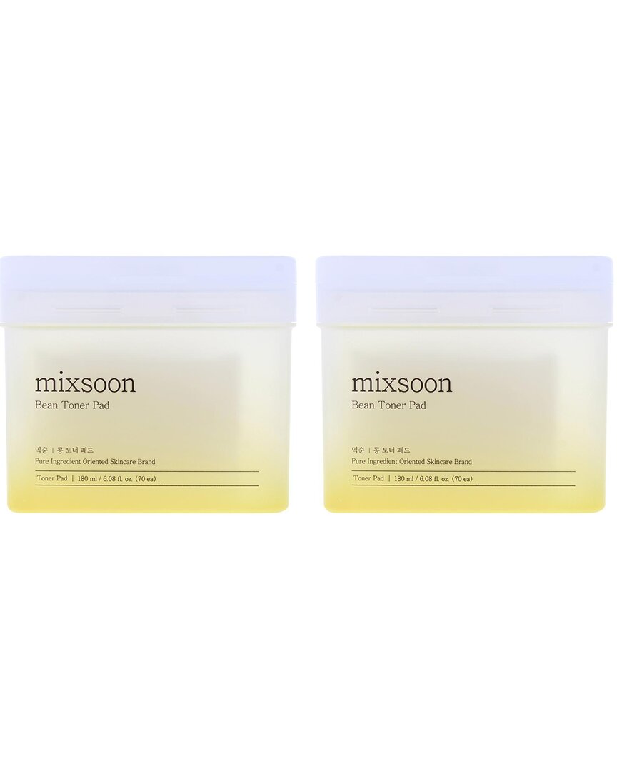 Mixsoon 70pc Bean Toner Pad - Pack Of 2