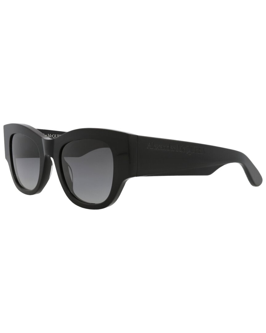 Alexander Mcqueen Women's Am0420s 50mm Sunglasses In Black
