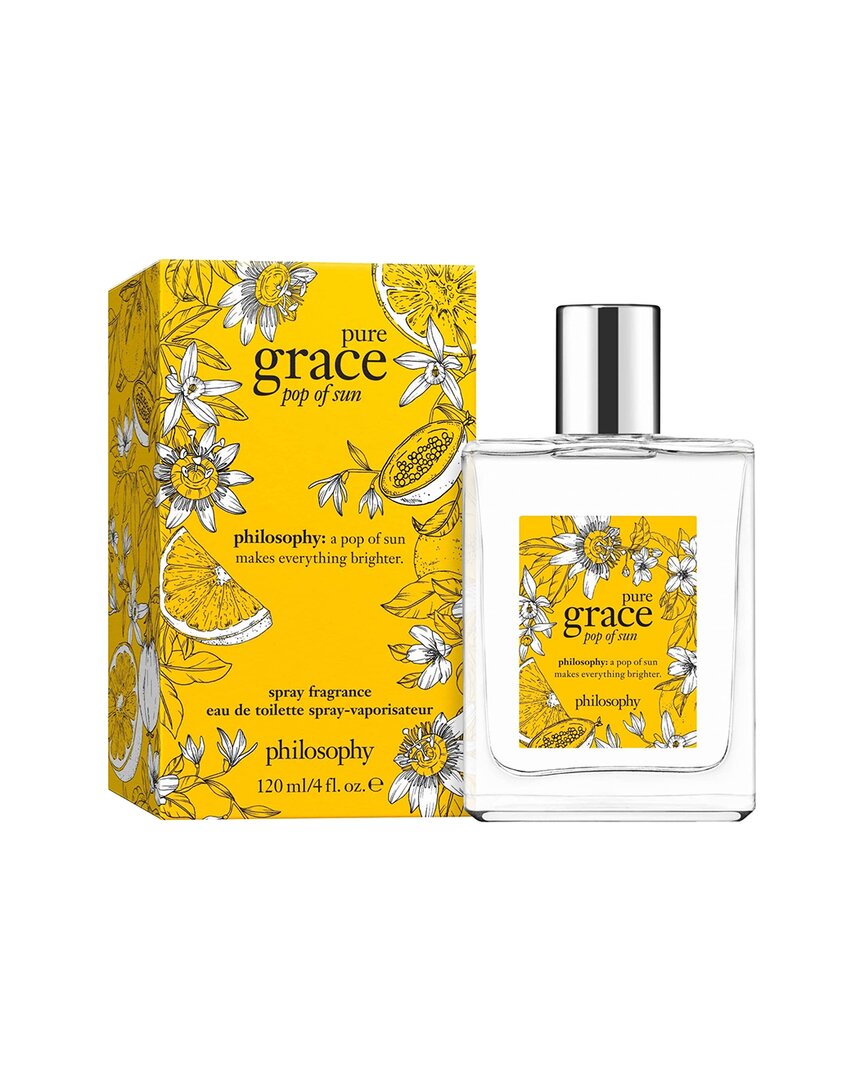 Philosophy Di Lorenzo Serafini Philosophy Women's 4oz Pure Grace Pop Of Sun Eau De Toilette Spray