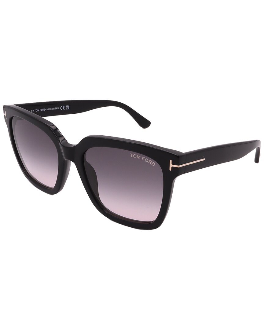 Tom Ford Eyewear Hayden Square Frame Sunglasses In Black