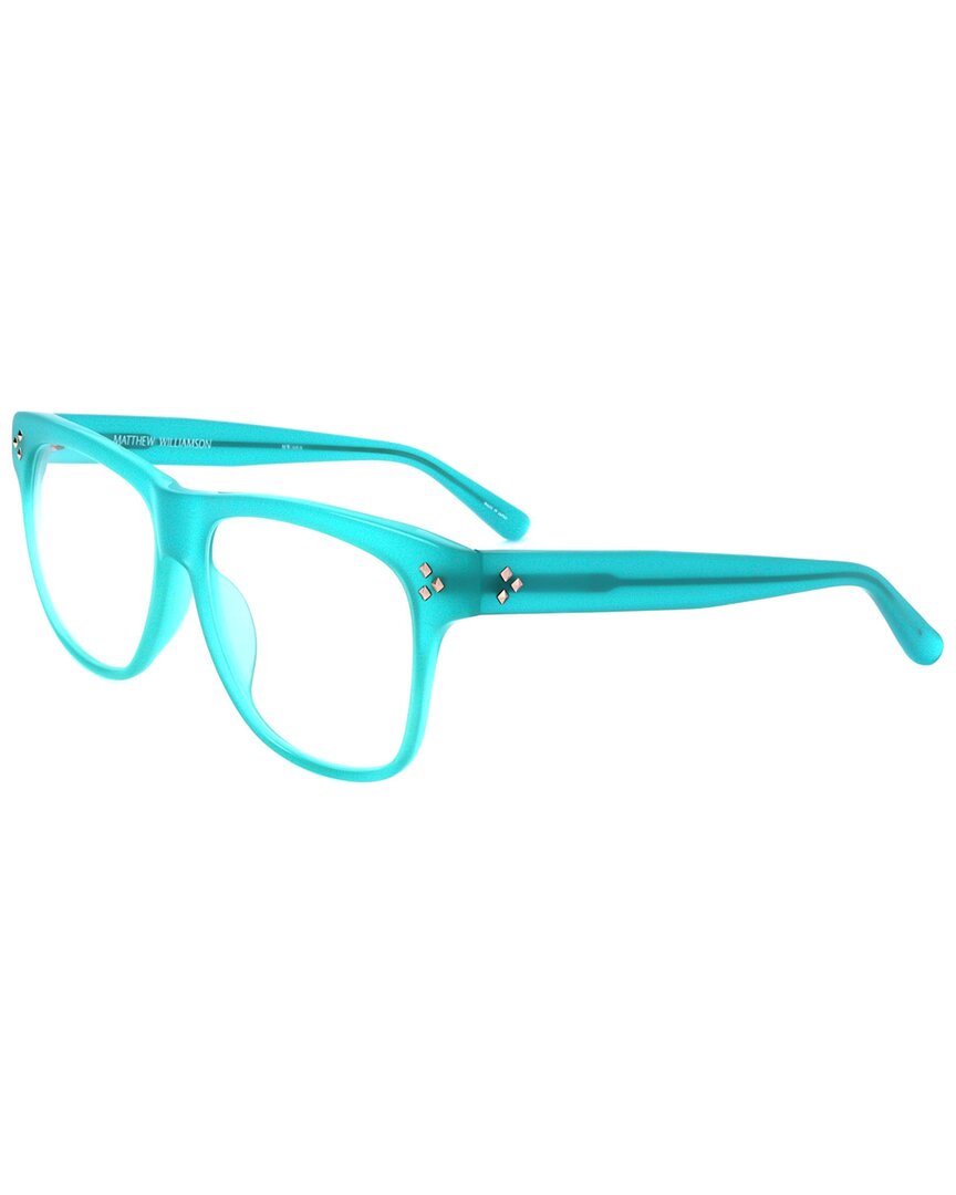 MATTHEW WILLIAMSON X LINDA FARROW MATTHEW WILLIAMSON BY LINDA FARROW UNISEX MW68 56MM OPTICAL FRAMES