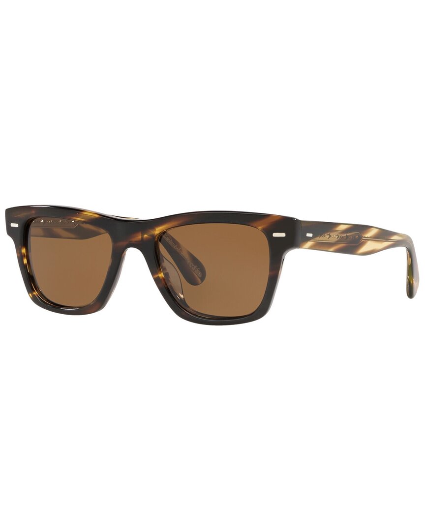 Oliver Peoples Unisex Oliver Sun 49mm Polarized Sunglasses In Nocolor