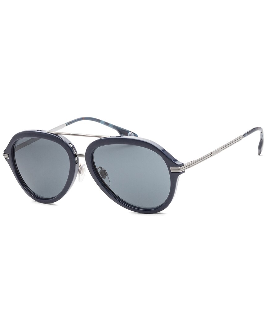 Burberry Men's Jude 58mm Sunglasses In Black