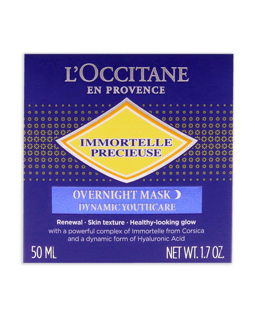 L'occitane 1.7oz Immortelle Precious Overnight Mask