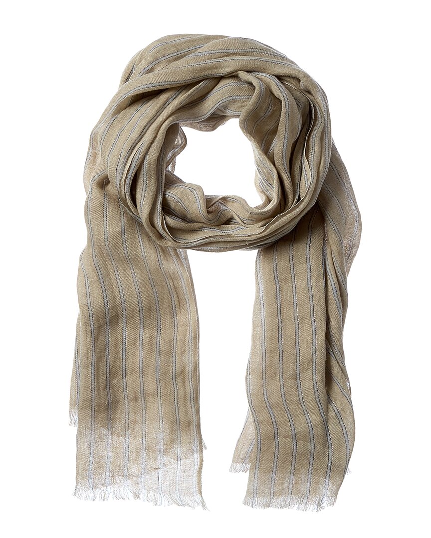 Brunello Cucinelli Linen-blend Scarf