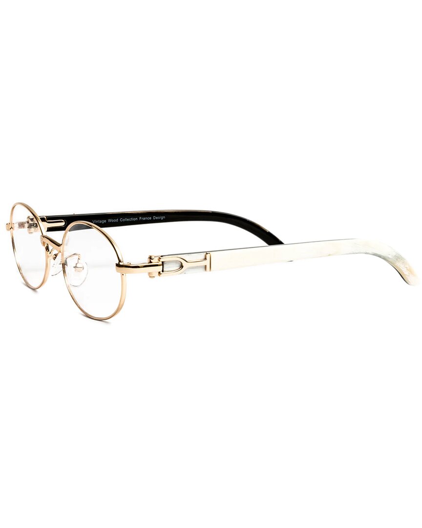 Vintage Wood Collection Unisex White Buffalo 52mm Sunglasses