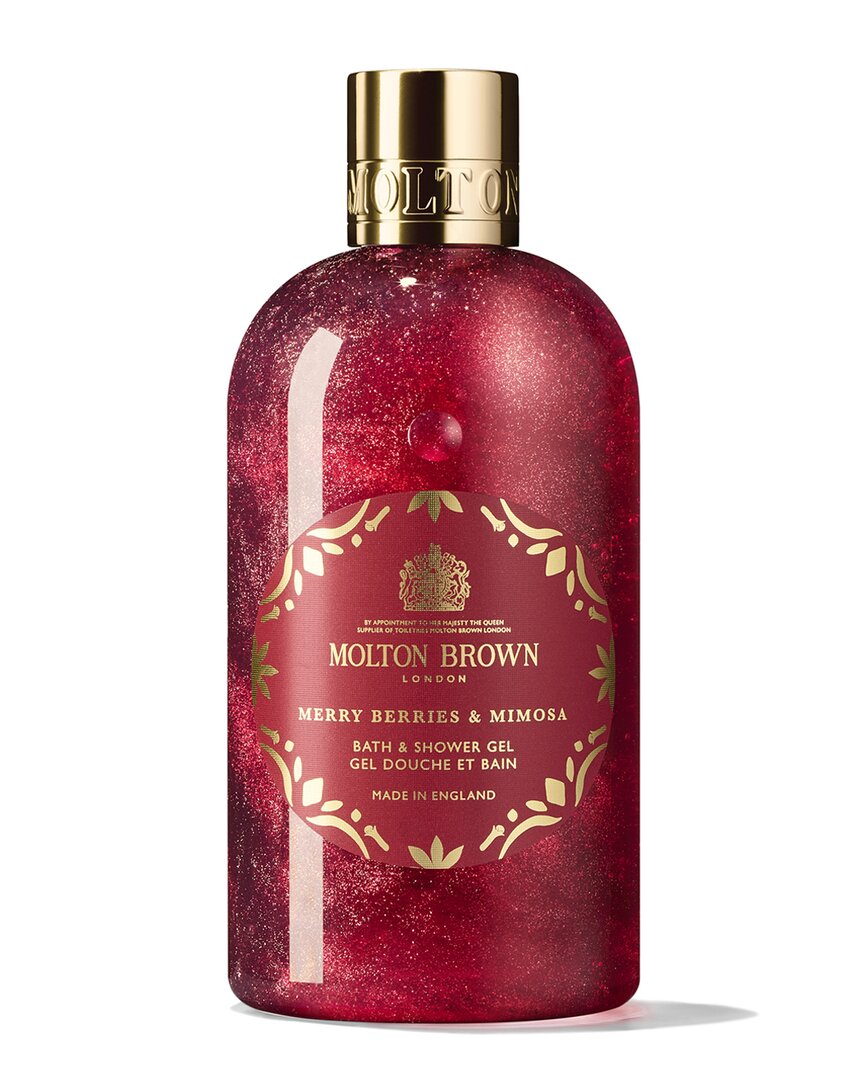 Molton Brown London Unisex 10oz Merry Berries & Mimosa Bath & Shower Gel With $4 Credit