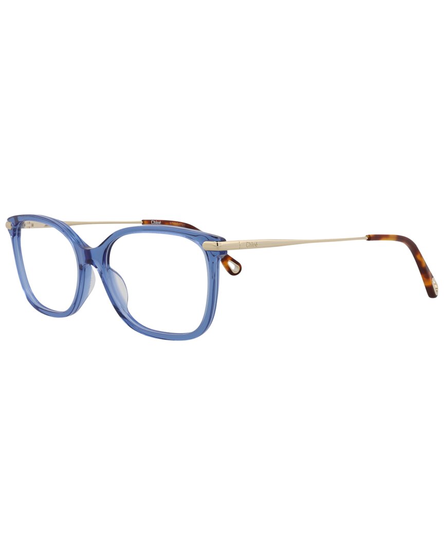 Chloé Women's Ch0059o 51mm Optical Frames In Blue
