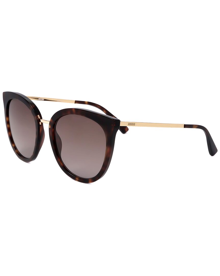 Shop Moschino Women's Mos083/s 54mm Sunglasses In Brown