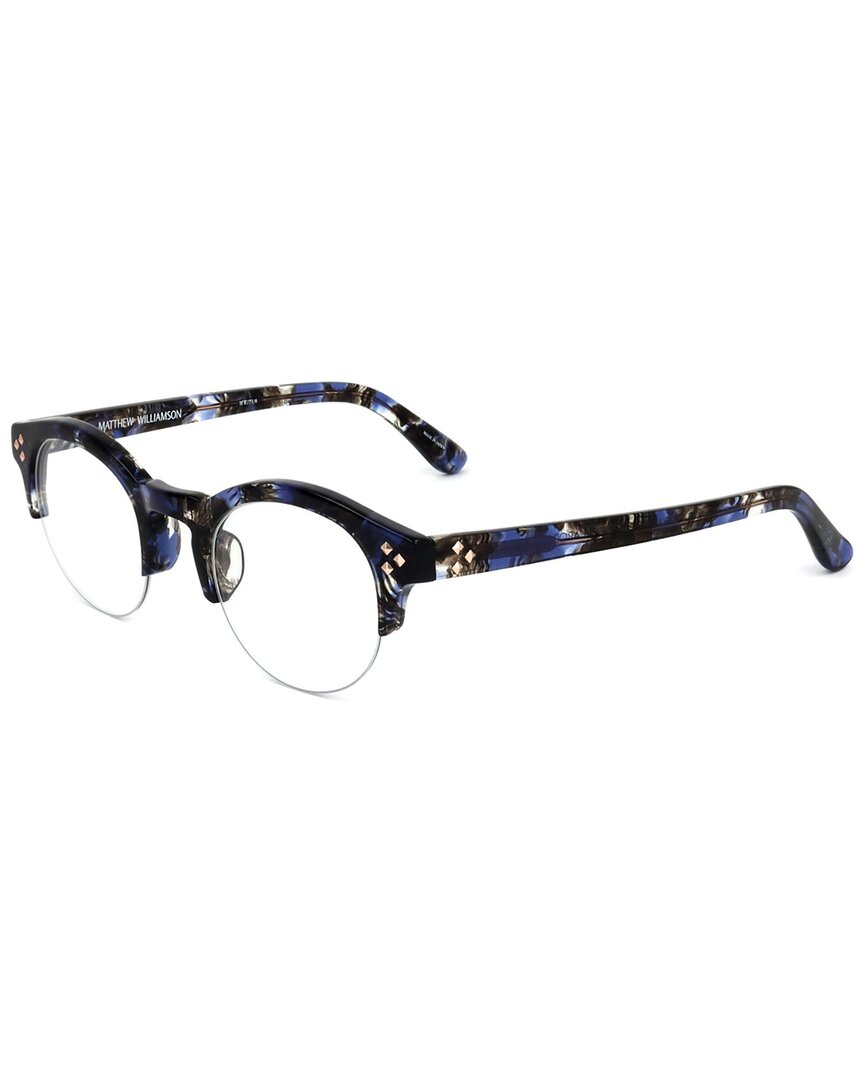MATTHEW WILLIAMSON X LINDA FARROW MATTHEW WILLIAMSON BY LINDA FARROW UNISEX MW71 45MM OPTICAL FRAMES