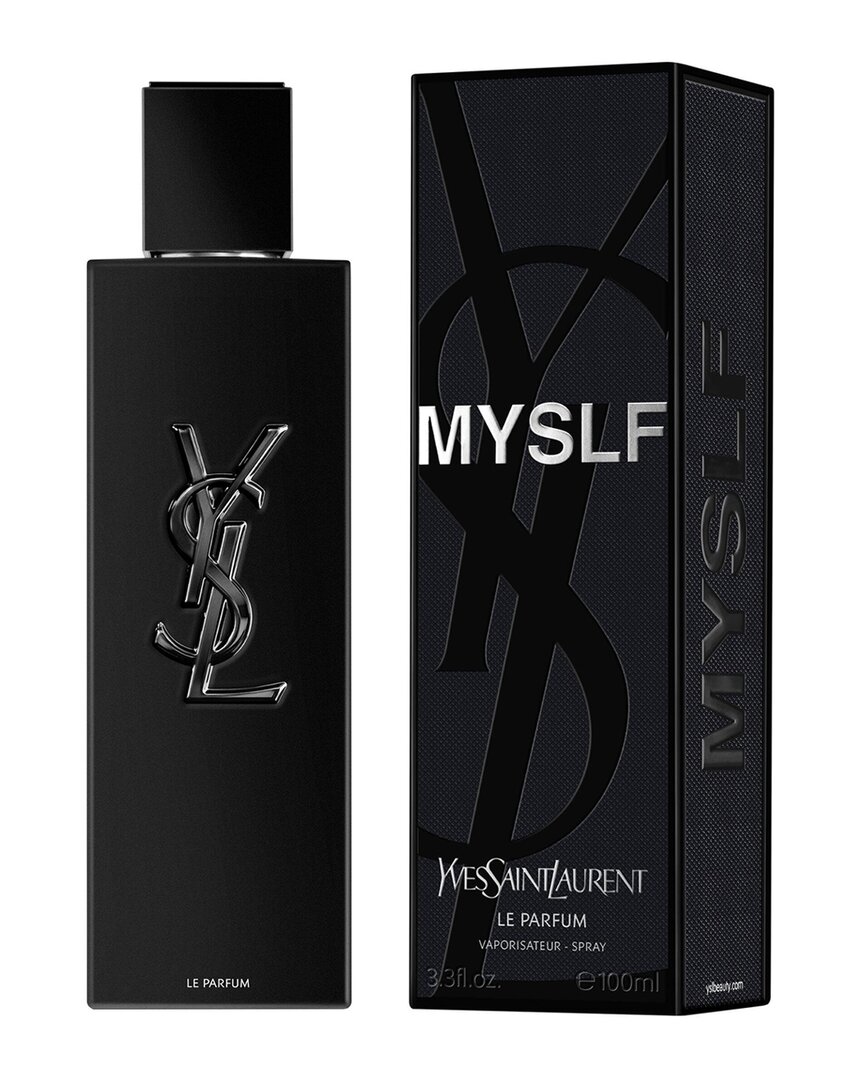 Saint Laurent Yves  Men's Myslf Edp Spray 3.3 oz Fragrances 3614273852814 In Black