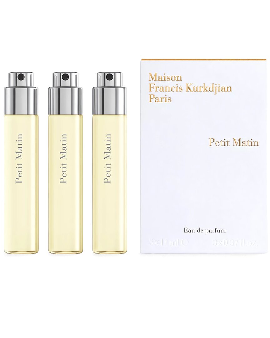 Maison Francis Kurkdjian Unisex 3 X .37oz Petit Matin Edp Set In Multi