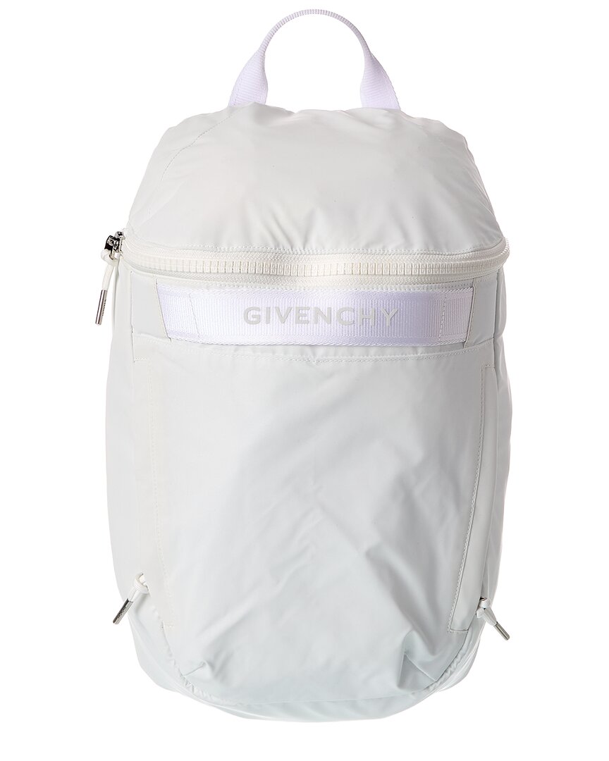 Givenchy G Trek Backpack In White