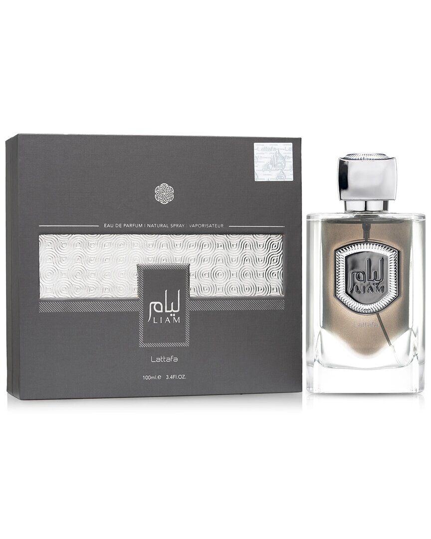 Lattafa Unisex 3.4oz Liam Grey Edp Spray
