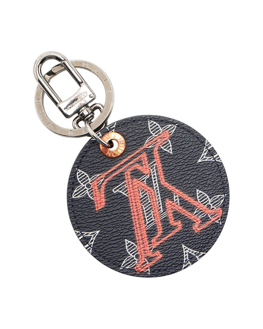 Pre-owned Louis Vuitton Limited Edition Monogram Ink Canvas Upside Down Bag Charm (authentic Pre-loved)