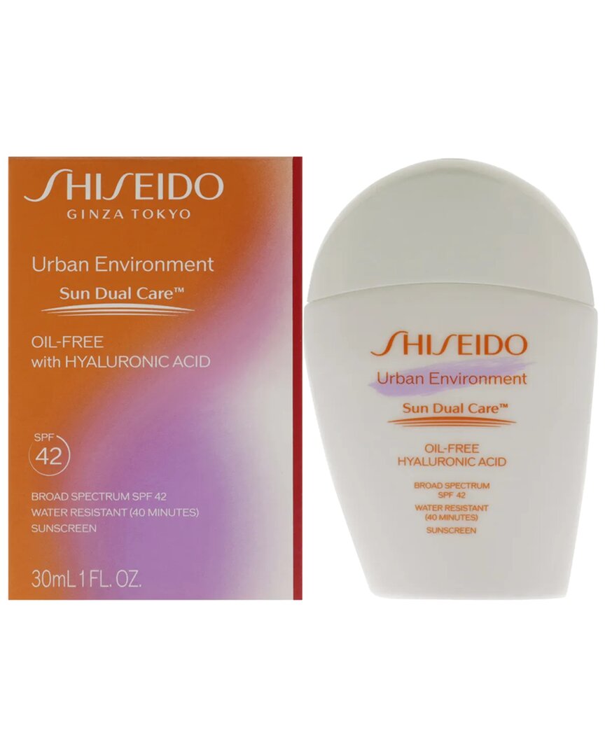 Shiseido Unisex 1oz Urban Environment Sun Dual Care Oil-free In White