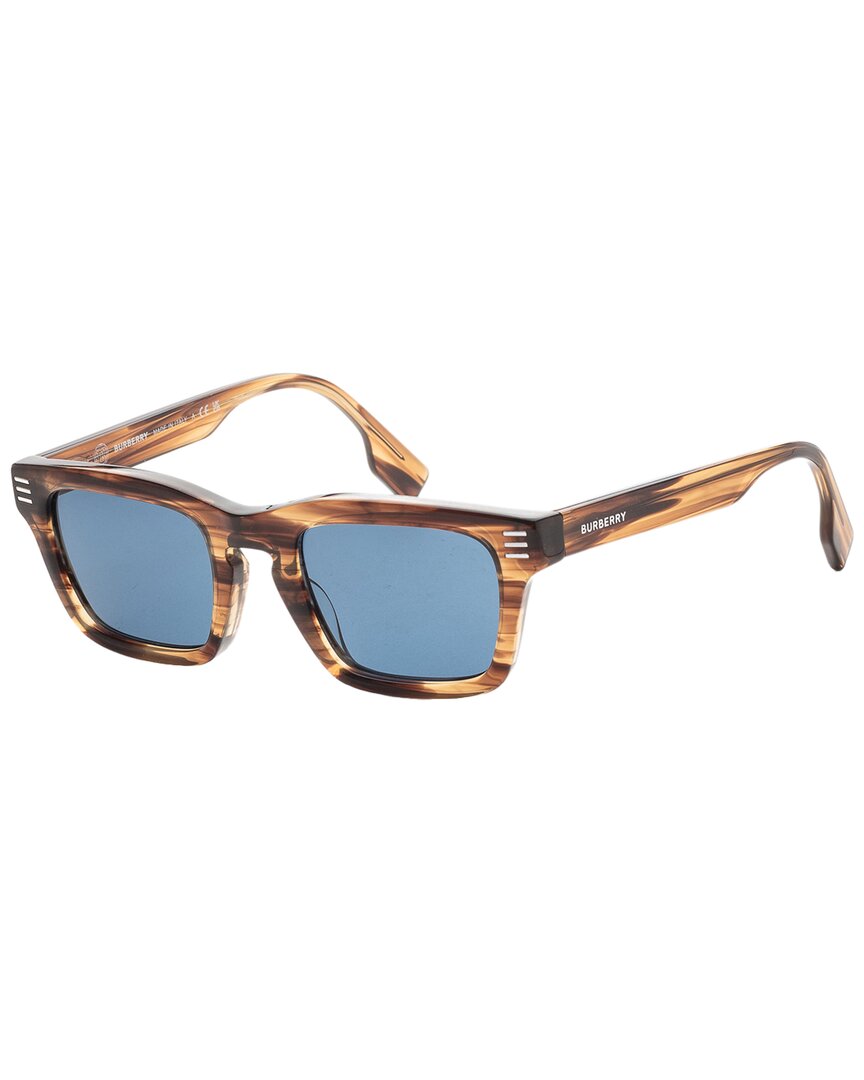 Burberry Sunglasses With Rectangular Frames In Brown