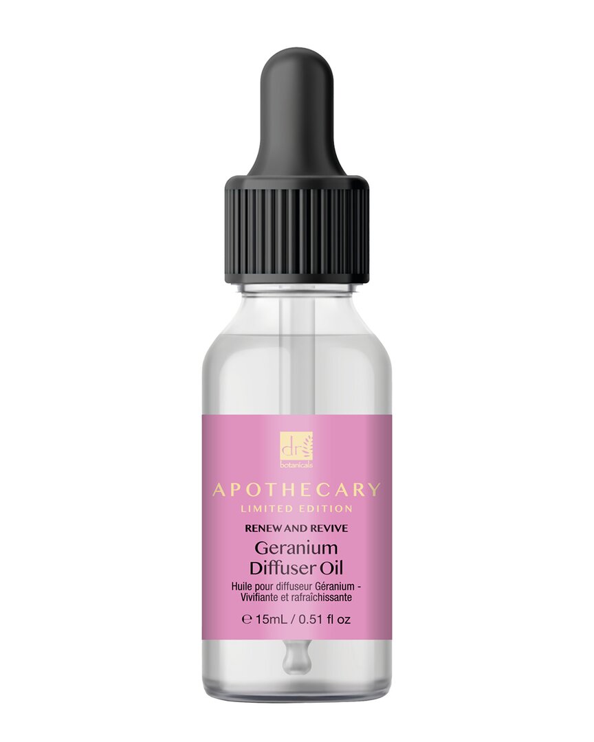 Dr. Botanicals Dr Botanicals 1oz Renew & Revive Geranium Diffuser Oil