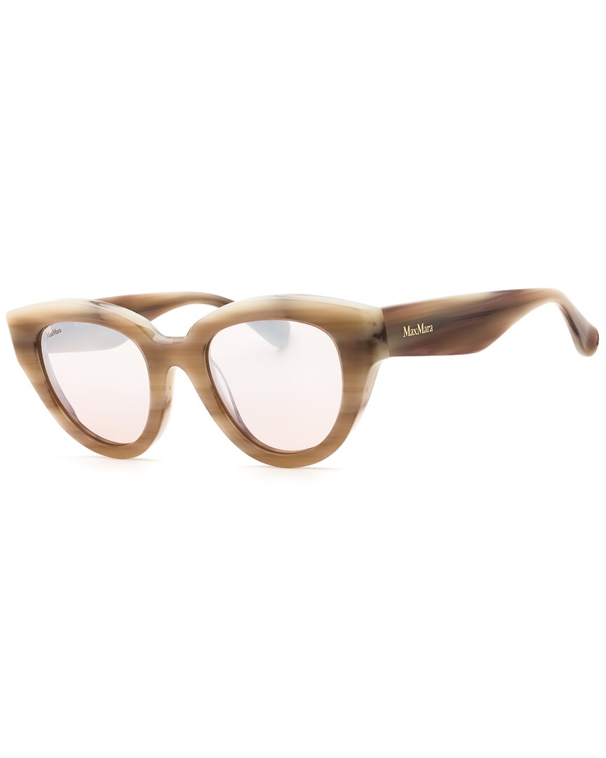 Max Mara Women's Mm0077 50mm Optical Frames In Brown