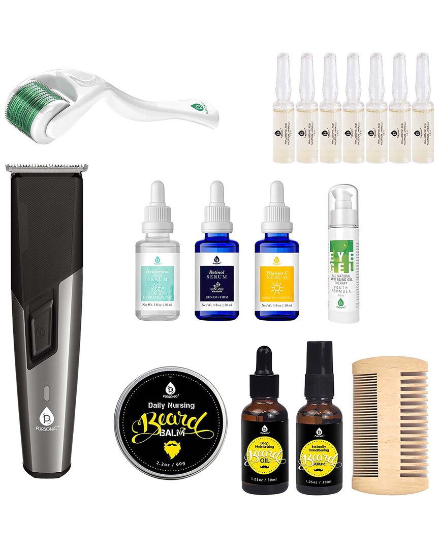 Pursonic Men's Father's Day Grooming & Skincare Bundle