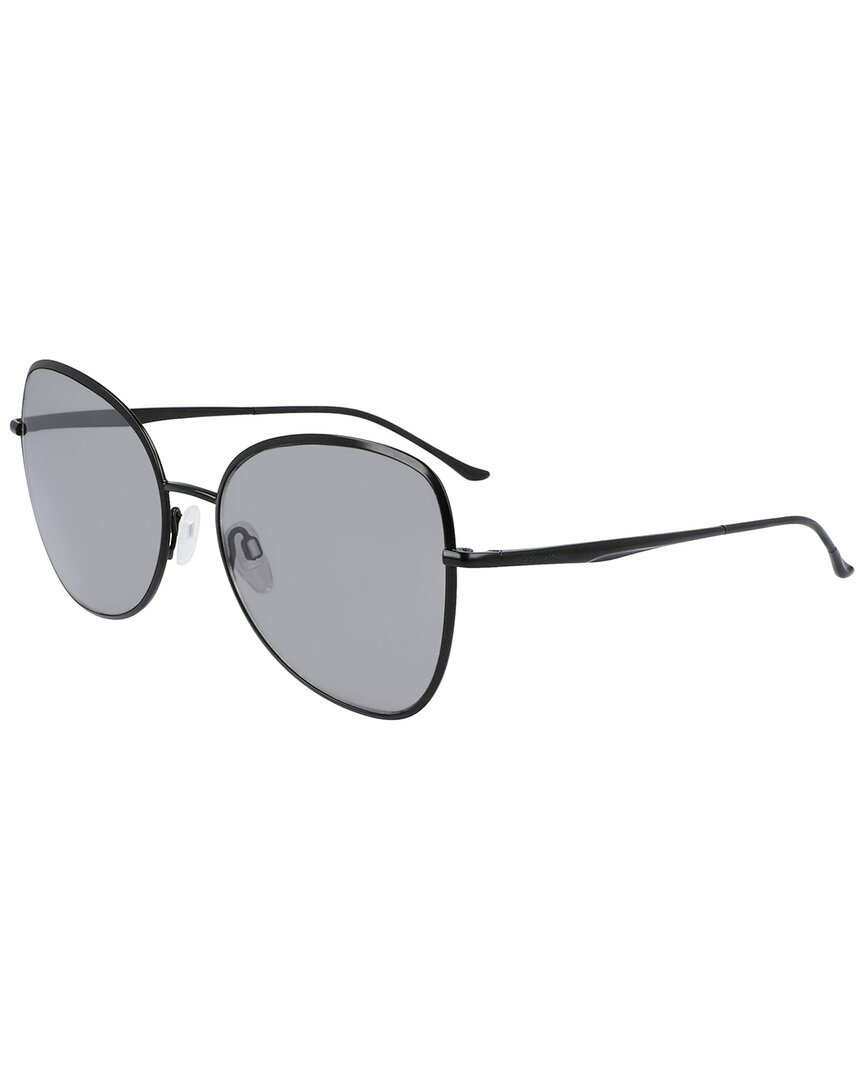 Donna Karan Women's Do104s 56mm Sunglasses In Black