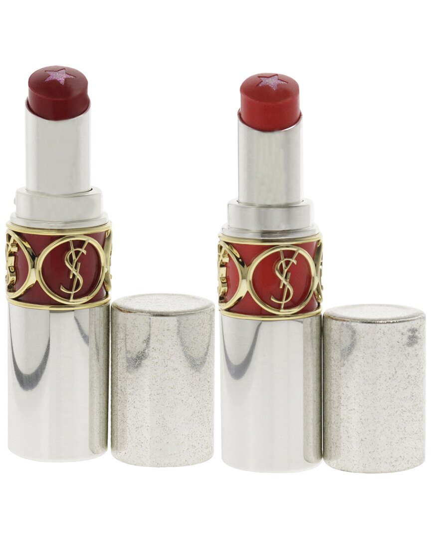 Ysl Beauty Ysl Rouge Volupte Rockn Shine Lipstick Set In Transparent