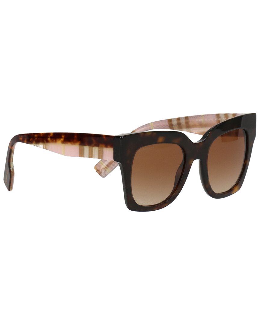 Burberry Women's Kitty 49mm Sunglasses In Brown