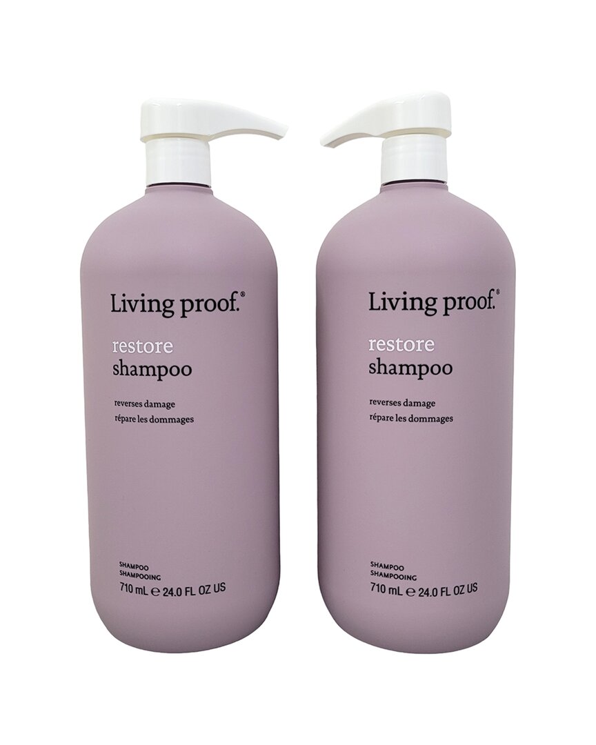 Living Proof 24oz Restore Shampoo 2-pack