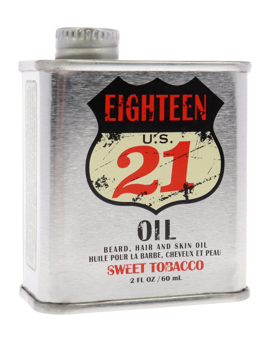 18.21 Man Made Sweet Tobacco Beard Hair And Skin Oil