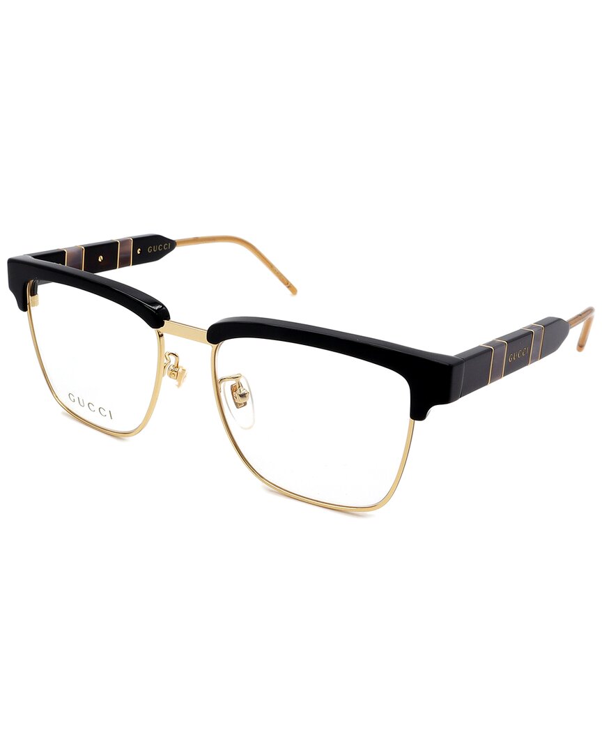 Gucci Men's Gg0605o 52mm Optical Glasses In Black
