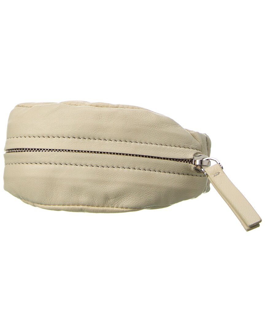 Shop The Row Leather Coin Purse In White