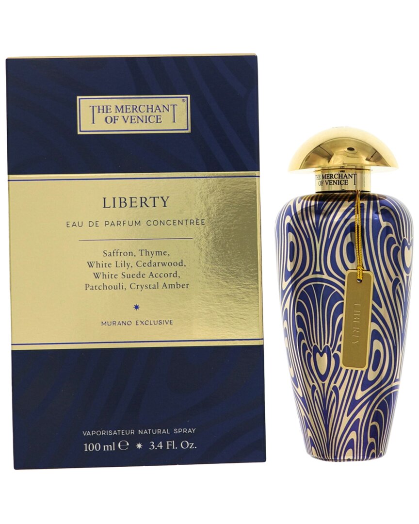 The Merchant Of Venice Unisex 3.4oz Liberty Edp In Transparent