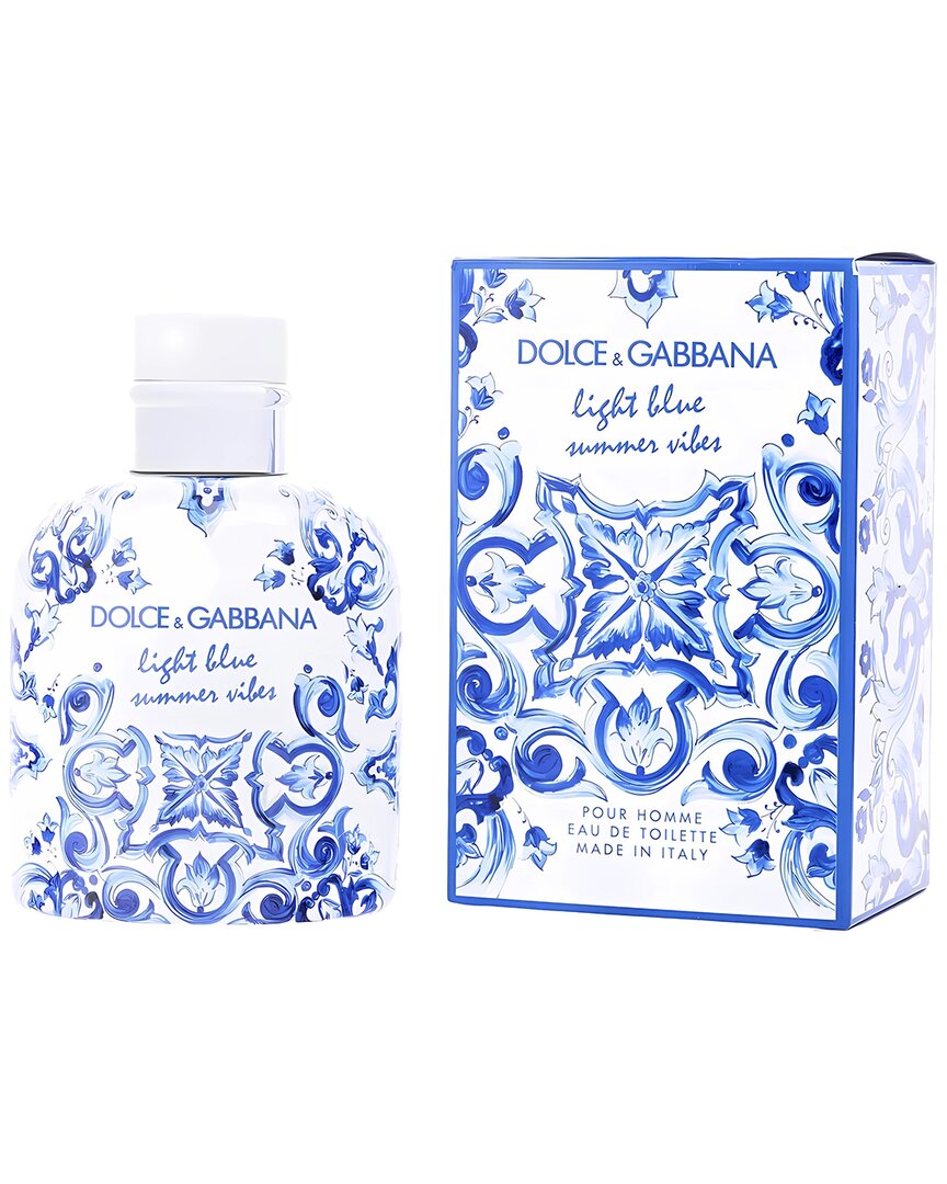 Dolce & Gabbana Men's 4.2oz Light Blue Summer Vibes Eau De Toilette