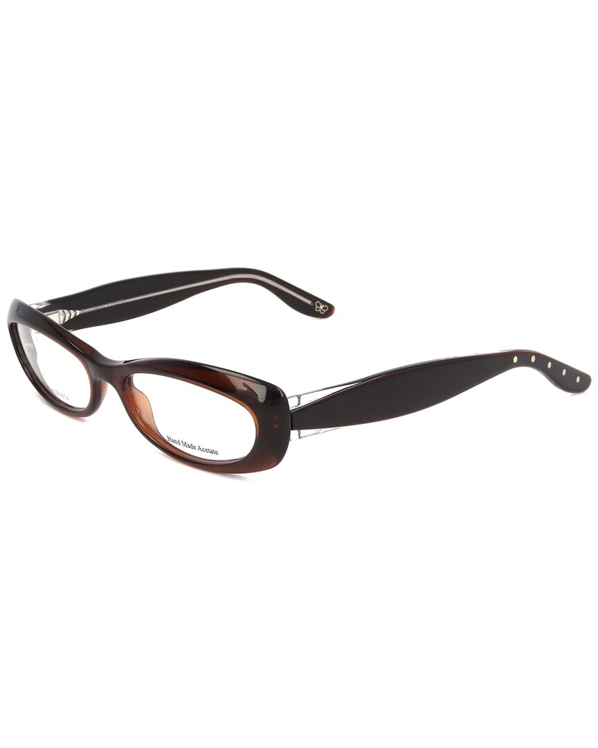 Shop Bottega Veneta Women's Bv84 52mm Optical Frames In Brown