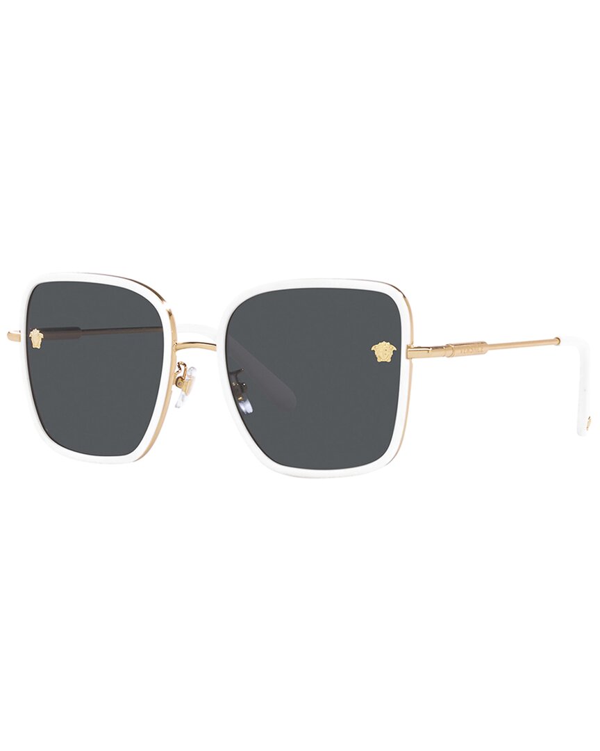 Versace Women's Ve2247d 57mm Sunglasses In White