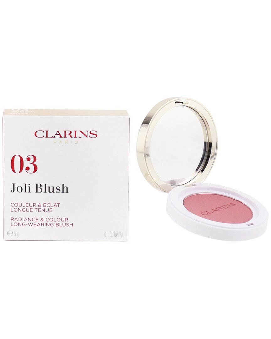 Clarins 0.1oz 03 Cheeky Rose Joli Blush Radiance & Colour Long-wearing