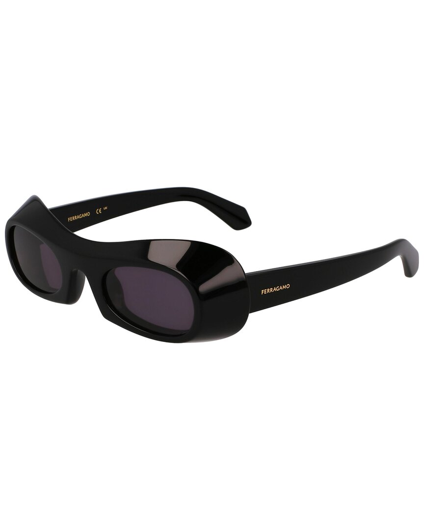 Ferragamo Women's 76058 51mm Sunglasses In Black