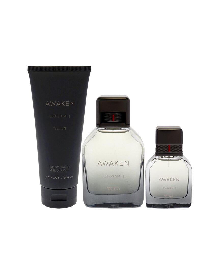 Tumi Men's Awaken Edp 3pc Gift Set