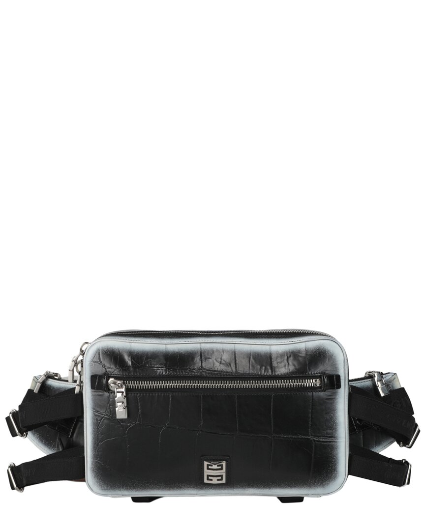 Givenchy Leather Crossbody In Black